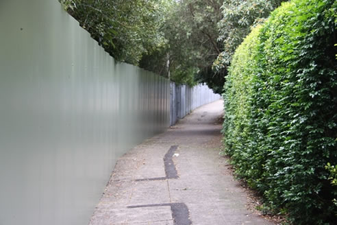 acoustic fence