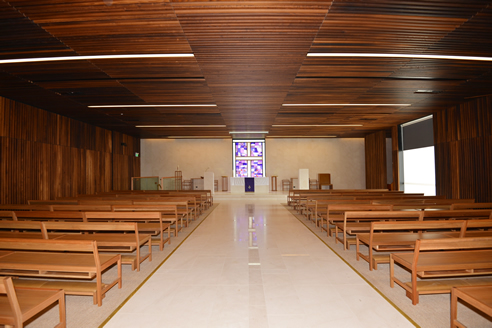 timber slat panel interior