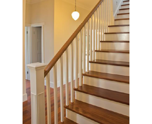 anti slip timber coating stair treads