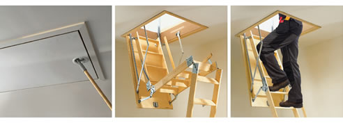 attic ladder