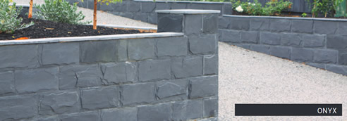 onyx ardesia stone fence tiles