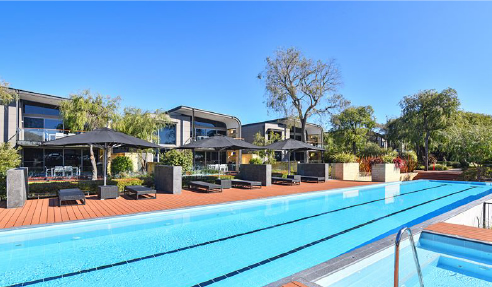 poolside decking