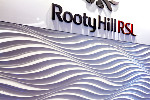 rooty hill rsl 3d wall
