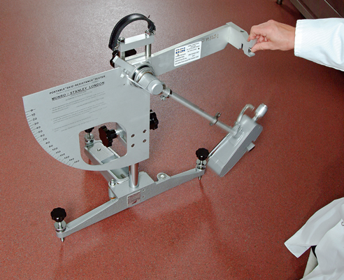 pendulum slip test