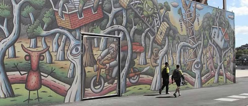 mambo building wrap