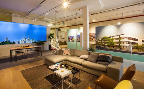 large scale interior prints