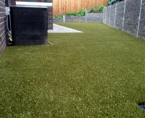 synthetic turf yard