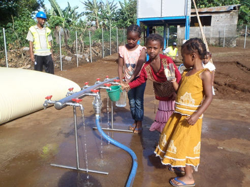 clean drinking water rural african community
