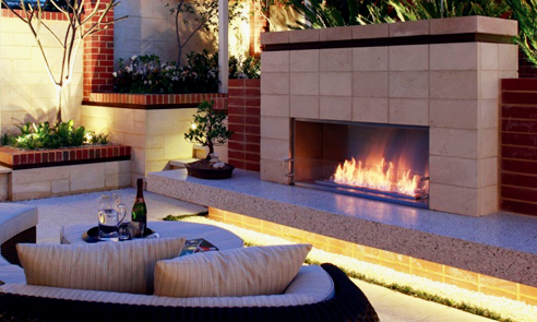 Eco-friendly fuel fireplaces with EcoSmart Fire
