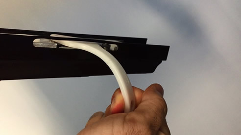 bent ring handle