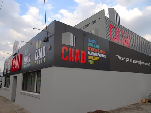 CHAD building contemporary facade