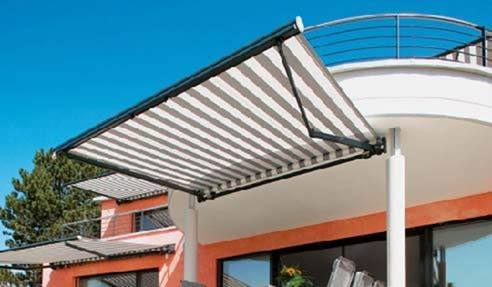 Retractable Folding Arm Awning