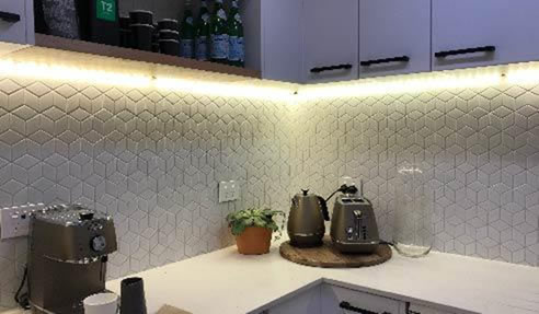 Johnson Tiles Kitchen Splashback