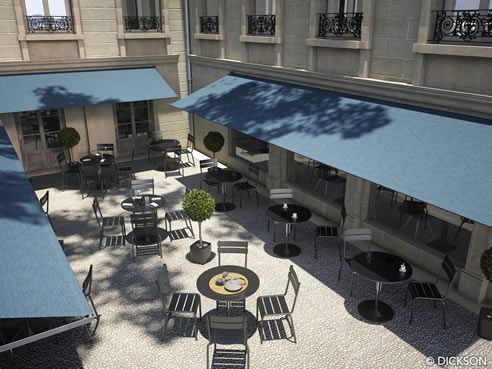 hospitality awnings