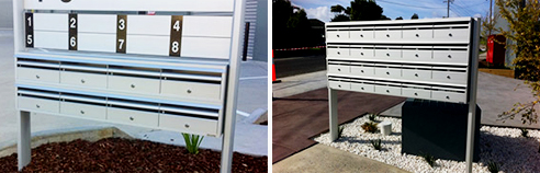 Stainless steel letterboxes from SecuraMail