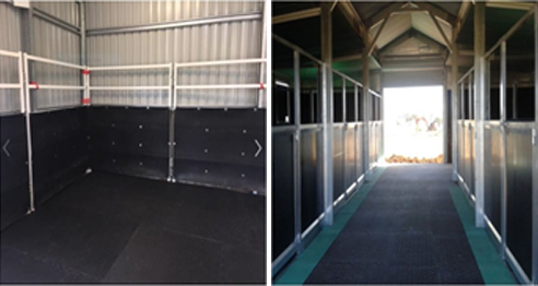 Equine stall mats from Sherwood Enterprises