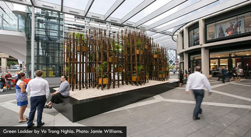 The Green Ladder at Barangaroo