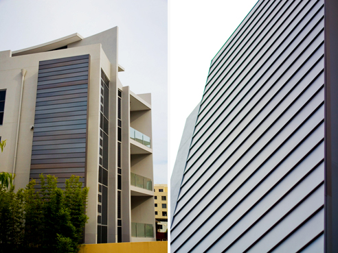 Aluminium cladding system from Fairview Architectural