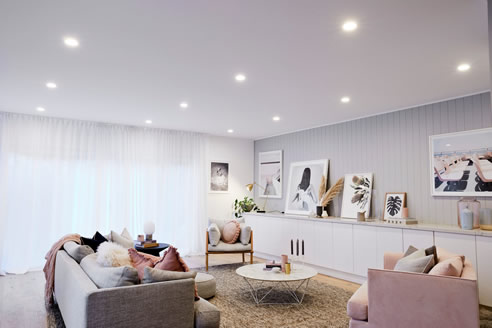 lighting design modern family home