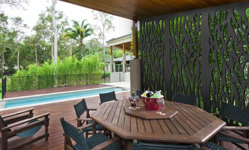 outdoor decorative screen