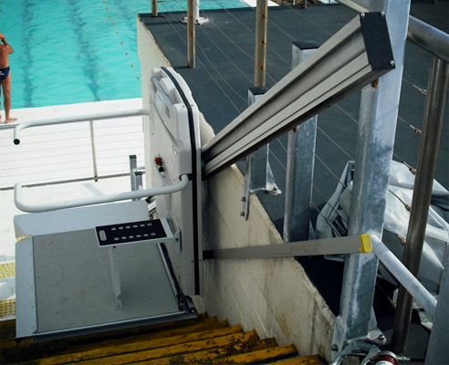 Indoor or external platform lift from RAiSE Lift Group