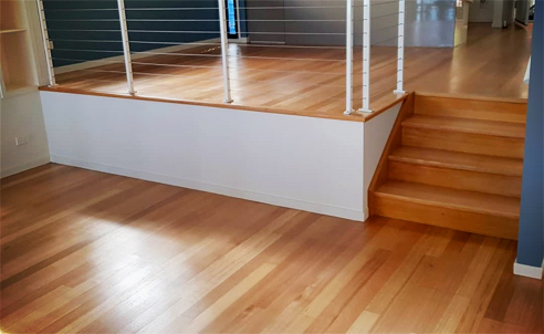 Tasmanian Oak timber floor finish from Polycure