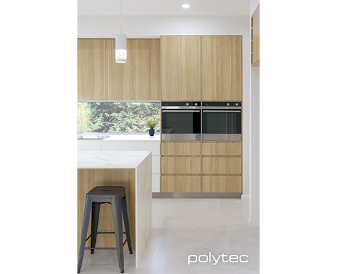 polytec laminates in modern kitchen design