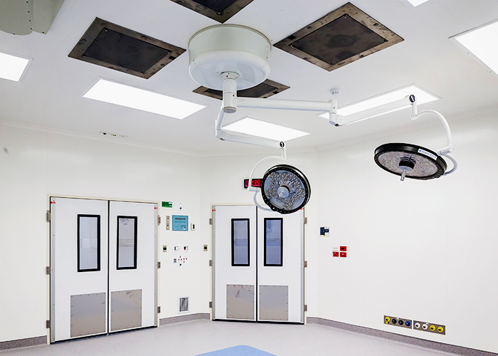 Hygienic Wall Sheets for Melbourne Hospital - Whiterock by Altro