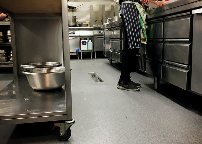 Commercial Kitchen Safety Flooring - Stronghold 30 by Altro
