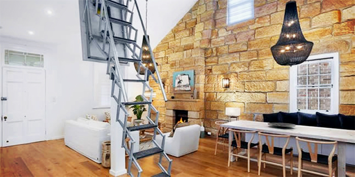 Electric Attic Ladder on Selling Houses Australia from Attic Group