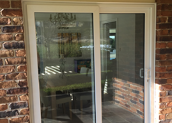 Lasing Double-Glazed Patio Doors