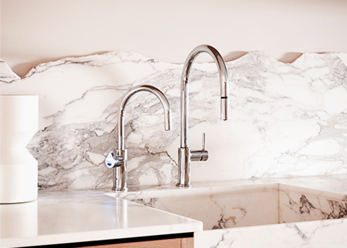 Boiled, Chilled and Sparkling Water Kitchen Tap by ZIP Water