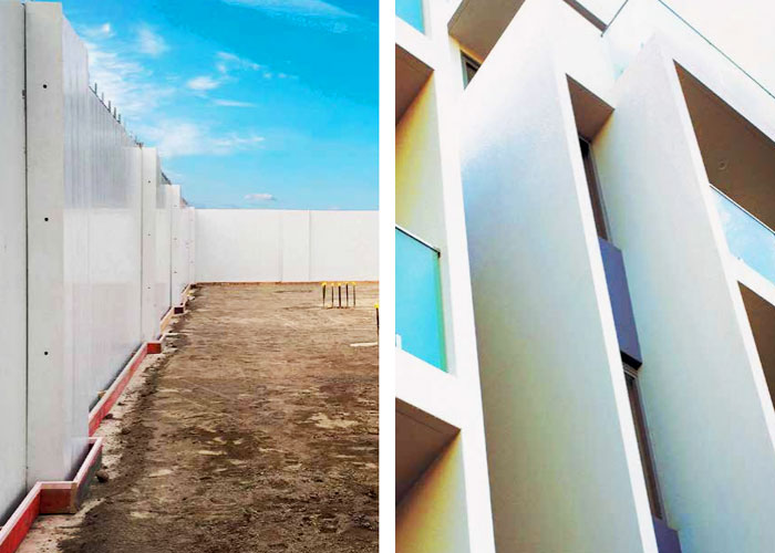 Polymer-based Permanent Formwork for Concrete Walls by AFS