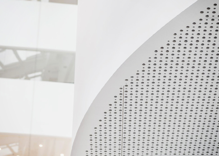 Unique Seamless Plasterboard Acoustic Ceilings by Atkar