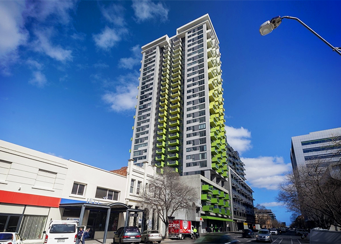 Balustrade System for Adelaide Apartments by Axiom Group