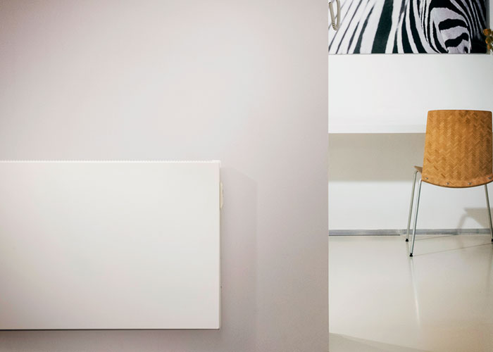 Stylish Electric Radiator Panels from dPP Hydronic Heating