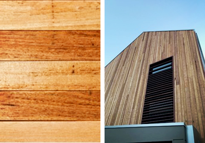 Silvertop Ash Shiplap Cladding Available from Hazelwood & Hill
