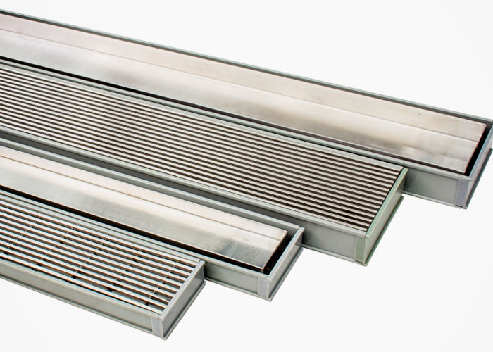 Modern Linear Shower Drains from Hydro