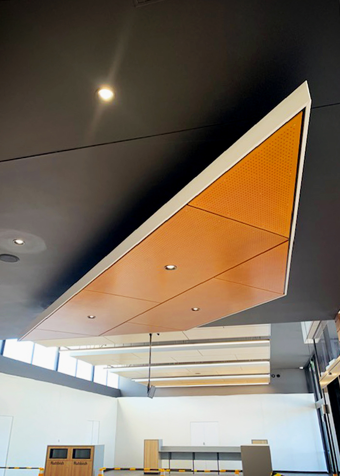 Custom Plywood Acoustic Panels for BP Ballina by Keystone