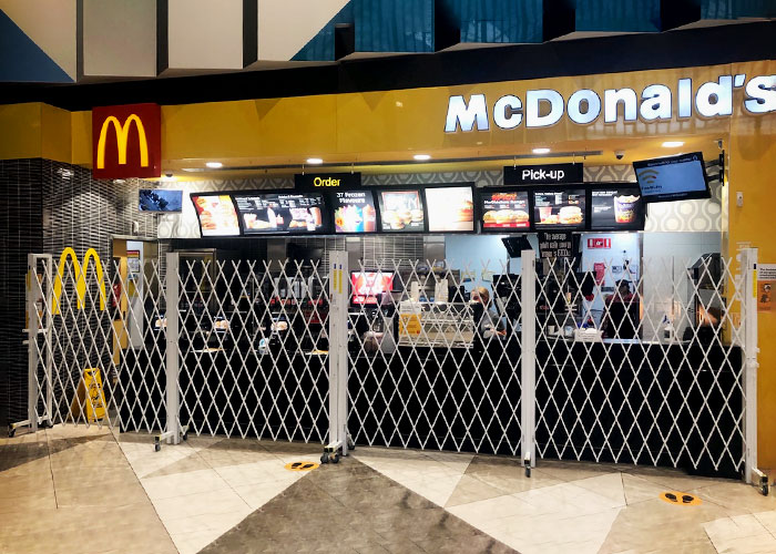 Australian Access Control Barriers for McDonalds by ATDC