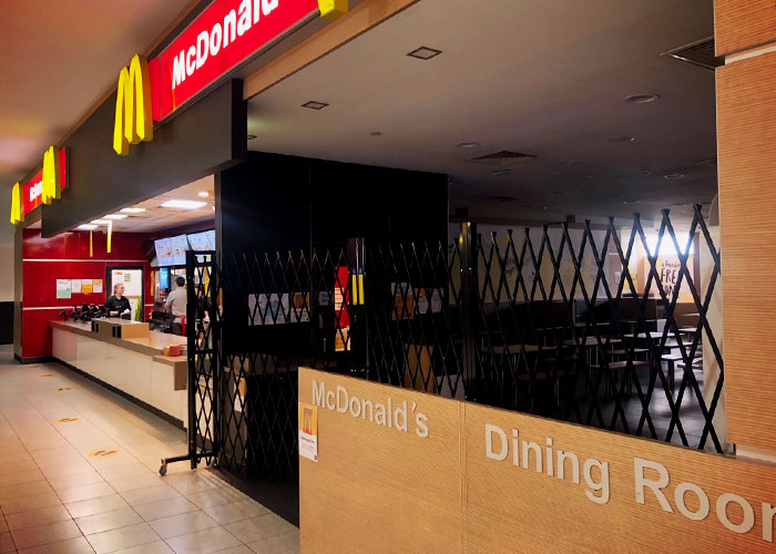 Australian Access Control Barriers for McDonalds by ATDC