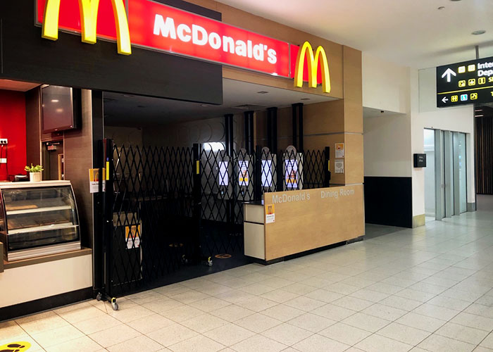 Australian Access Control Barriers for McDonalds by ATDC