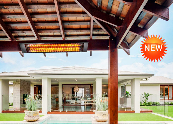HEATSTRIP® Radiant Heaters for Outdoor Areas from Thermofilm