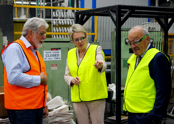 Architectural Building Products and Tanya Plibersek at DECO