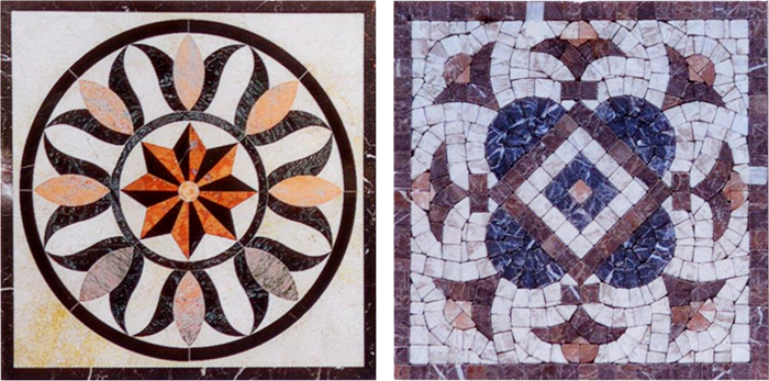 Indoor Mosaic Tiles from Eigen Stones