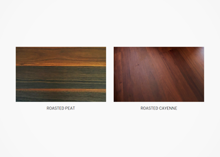 Roasted Hardwood Flooring from Hazelwood & Hill