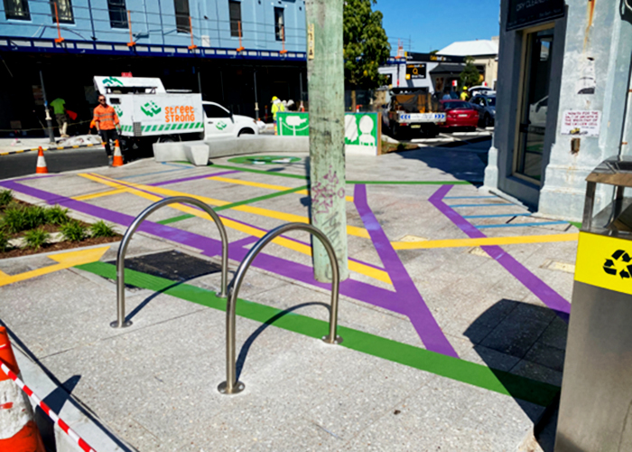 Streetscape Placemaking by MPS Paving Systems