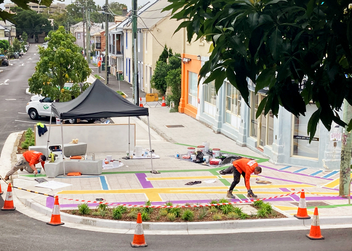 Streetscape Placemaking by MPS Paving Systems