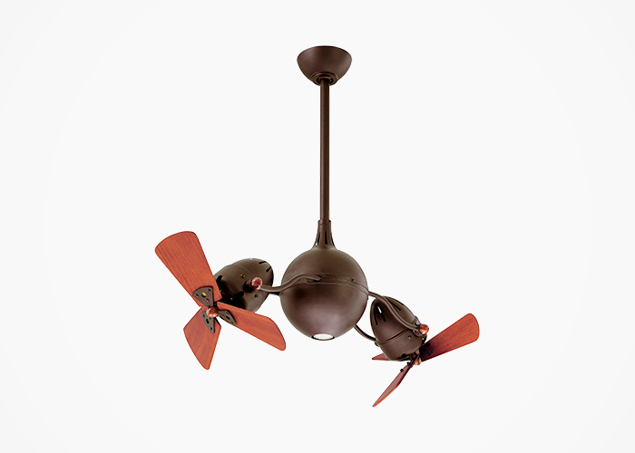 Industrial Inspired Rotational Ceiling Fans from Atlas Fans