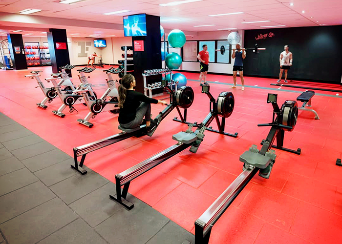 High Performance Fitness Tiles for Gyms by Rephouse